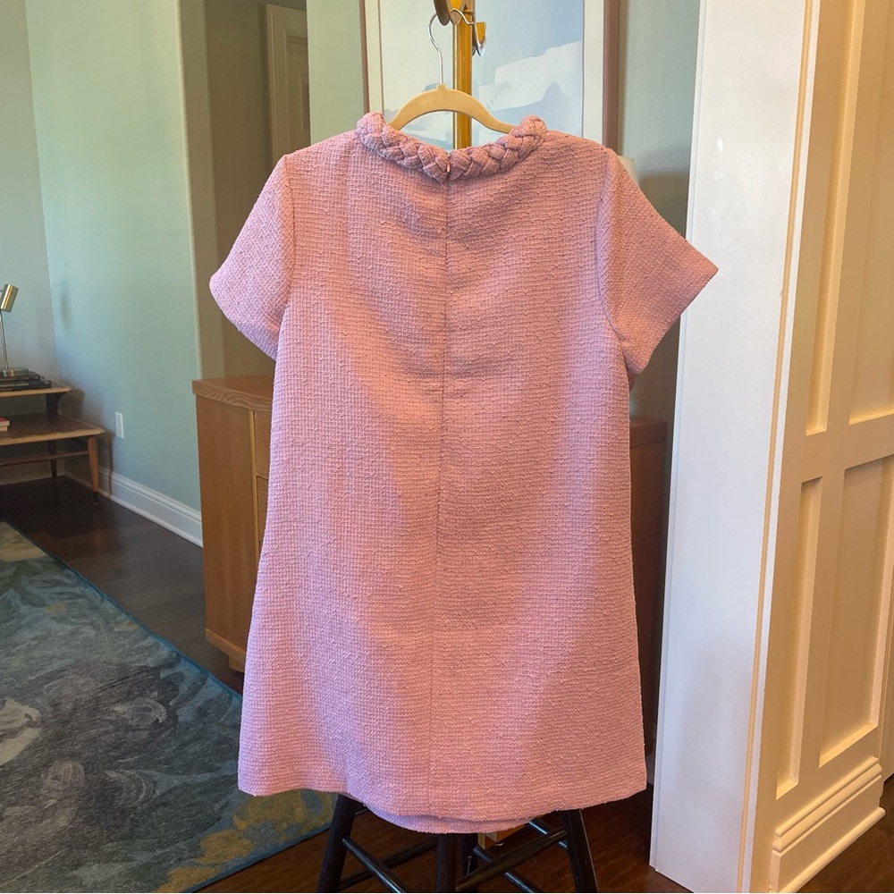Tuckernuck Lilac Tweed Jackie Dress L - Picture 2 of 4